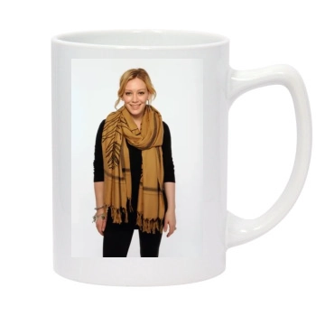 Hilary Duff 14oz White Statesman Mug