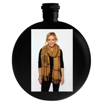 Hilary Duff Round Flask