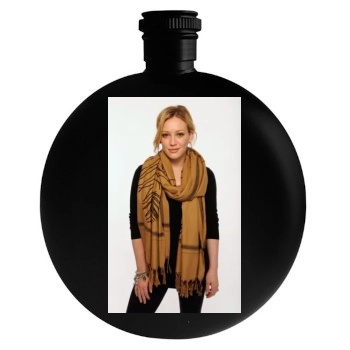 Hilary Duff Round Flask