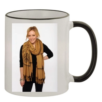 Hilary Duff 11oz Colored Rim & Handle Mug