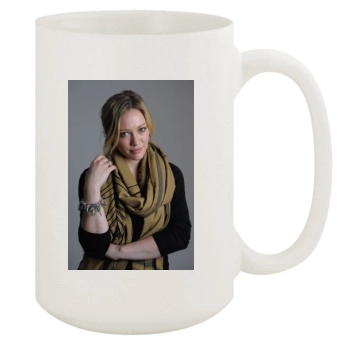 Hilary Duff 15oz White Mug