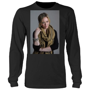 Hilary Duff Men's Heavy Long Sleeve TShirt