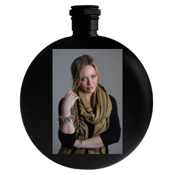 Hilary Duff Round Flask