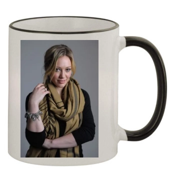 Hilary Duff 11oz Colored Rim & Handle Mug