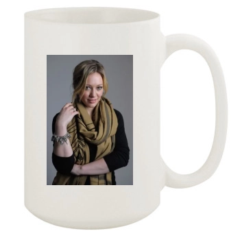 Hilary Duff 15oz White Mug