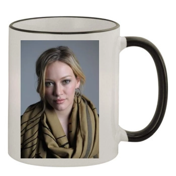 Hilary Duff 11oz Colored Rim & Handle Mug