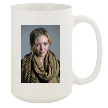 Hilary Duff 15oz White Mug