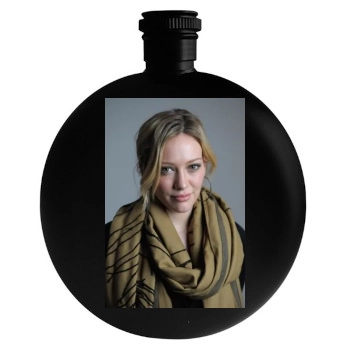 Hilary Duff Round Flask