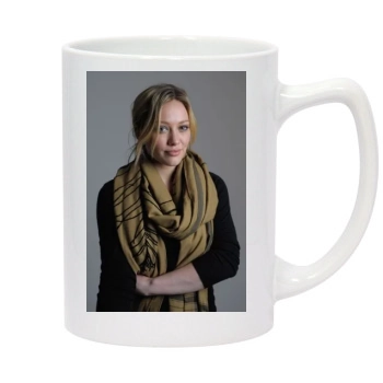 Hilary Duff 14oz White Statesman Mug