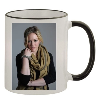 Hilary Duff 11oz Colored Rim & Handle Mug