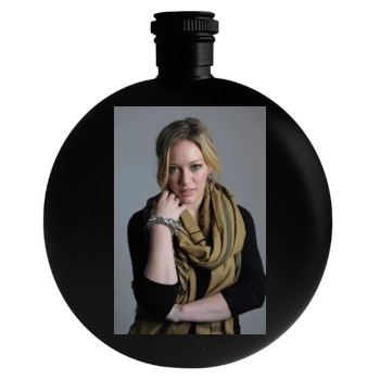 Hilary Duff Round Flask