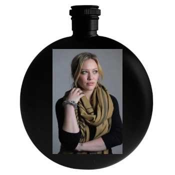 Hilary Duff Round Flask