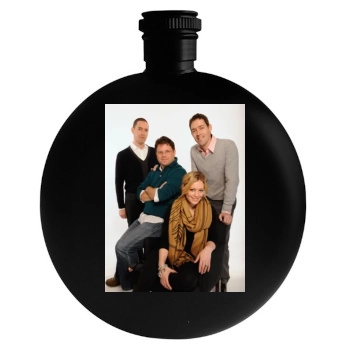 Hilary Duff Round Flask