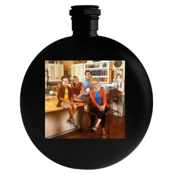 Hilary Duff Round Flask