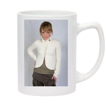 Hilary Duff 14oz White Statesman Mug