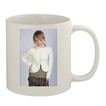 Hilary Duff 11oz White Mug