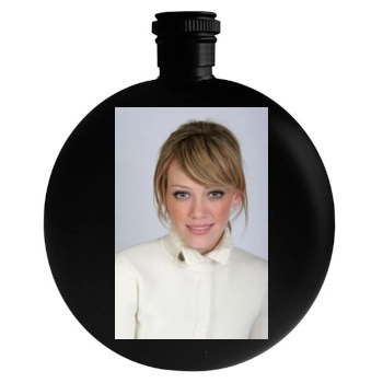 Hilary Duff Round Flask