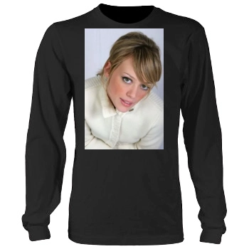 Hilary Duff Men's Heavy Long Sleeve TShirt