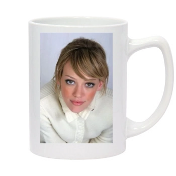 Hilary Duff 14oz White Statesman Mug