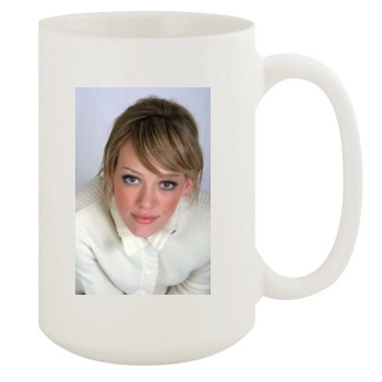 Hilary Duff 15oz White Mug