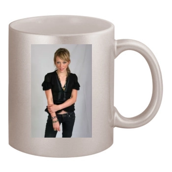 Hilary Duff 11oz Metallic Silver Mug