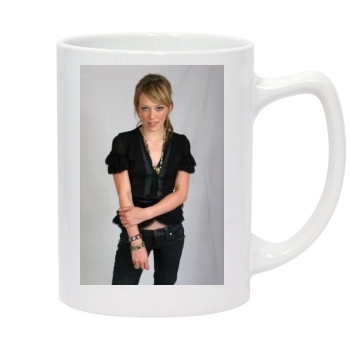 Hilary Duff 14oz White Statesman Mug