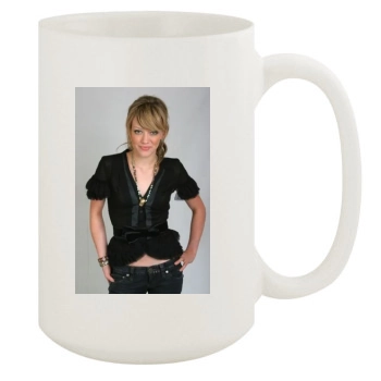 Hilary Duff 15oz White Mug