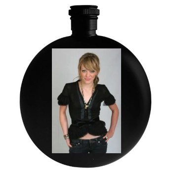 Hilary Duff Round Flask