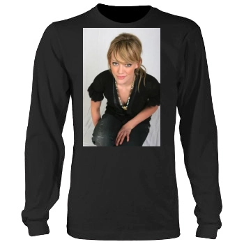 Hilary Duff Men's Heavy Long Sleeve TShirt