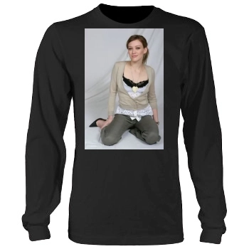 Hilary Duff Men's Heavy Long Sleeve TShirt