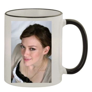 Hilary Duff 11oz Colored Rim & Handle Mug