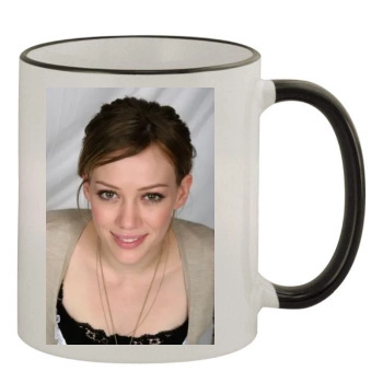 Hilary Duff 11oz Colored Rim & Handle Mug