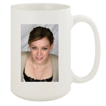 Hilary Duff 15oz White Mug