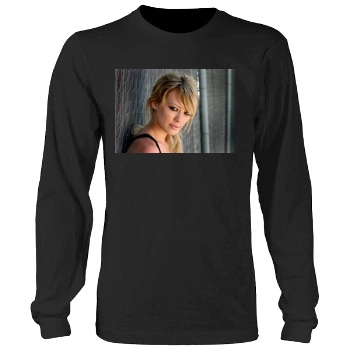 Hilary Duff Men's Heavy Long Sleeve TShirt