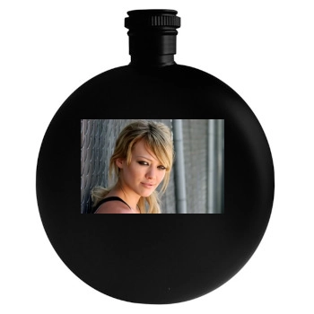 Hilary Duff Round Flask