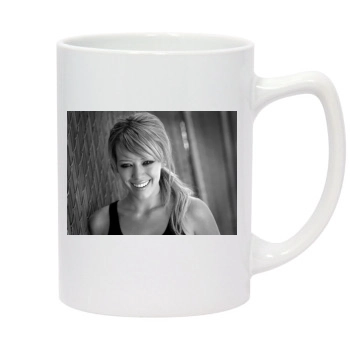 Hilary Duff 14oz White Statesman Mug