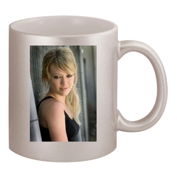 Hilary Duff 11oz Metallic Silver Mug