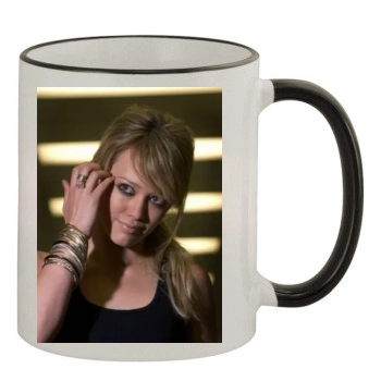 Hilary Duff 11oz Colored Rim & Handle Mug