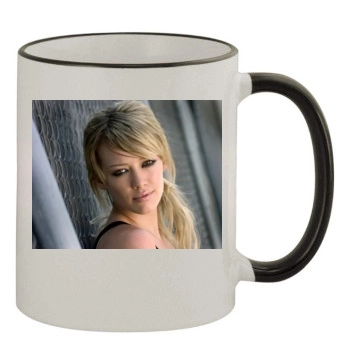 Hilary Duff 11oz Colored Rim & Handle Mug