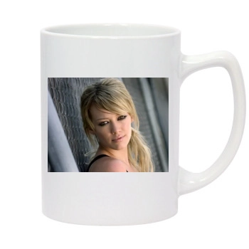 Hilary Duff 14oz White Statesman Mug