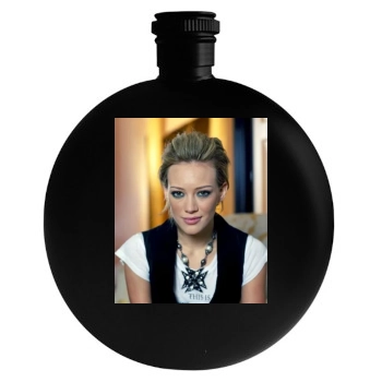 Hilary Duff Round Flask