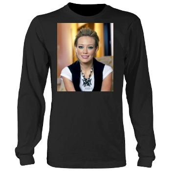 Hilary Duff Men's Heavy Long Sleeve TShirt