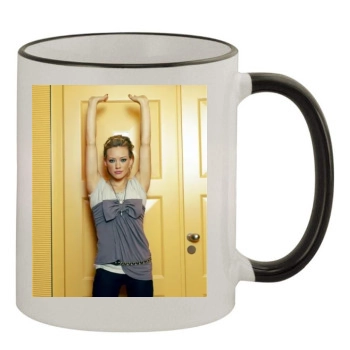 Hilary Duff 11oz Colored Rim & Handle Mug