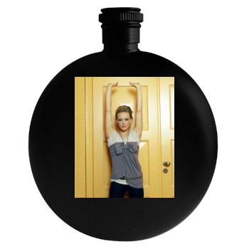 Hilary Duff Round Flask