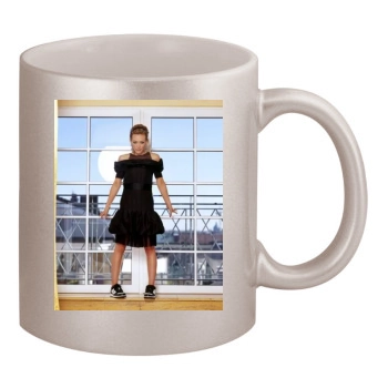 Hilary Duff 11oz Metallic Silver Mug