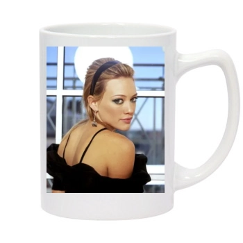 Hilary Duff 14oz White Statesman Mug