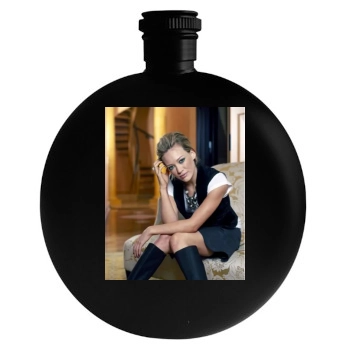 Hilary Duff Round Flask