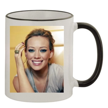 Hilary Duff 11oz Colored Rim & Handle Mug