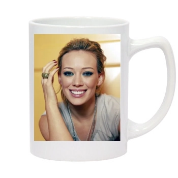 Hilary Duff 14oz White Statesman Mug