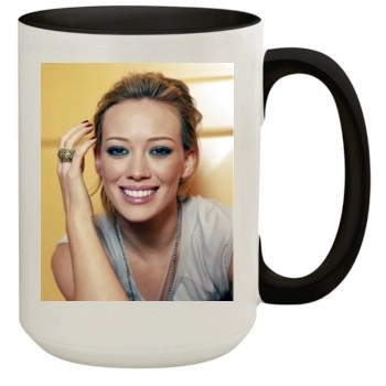 Hilary Duff 15oz Colored Inner & Handle Mug